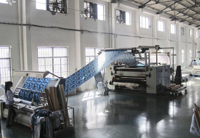 Dyeing and finishing equipment